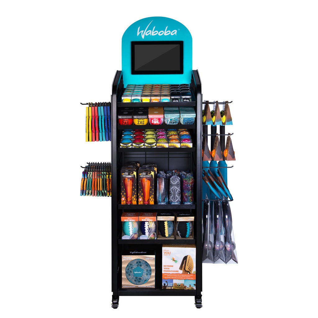 Floor Display with 14 inch Non Motion LCD