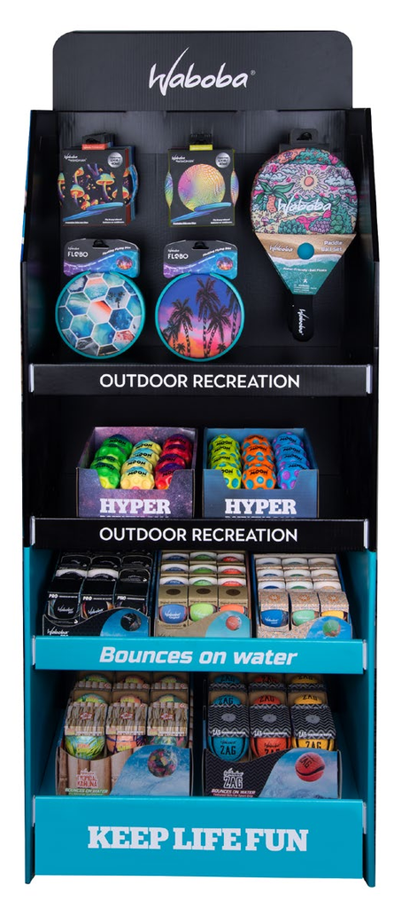 纸货架Cardboard Floorstand