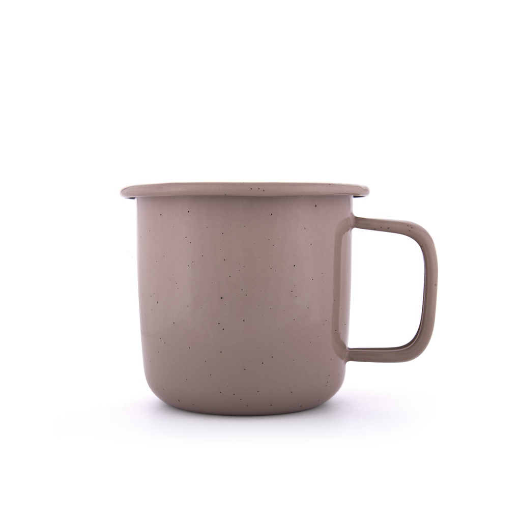 辊轧搪瓷马克杯 玫瑰粉(Rolled Enamelware Mug - Dusty Rose)