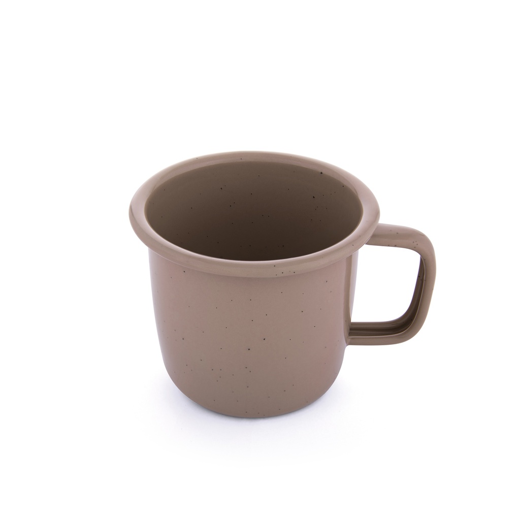 辊轧搪瓷马克杯 玫瑰粉 4个装(Rolled Enamelware Mug - Dusty Rose 4-PK）