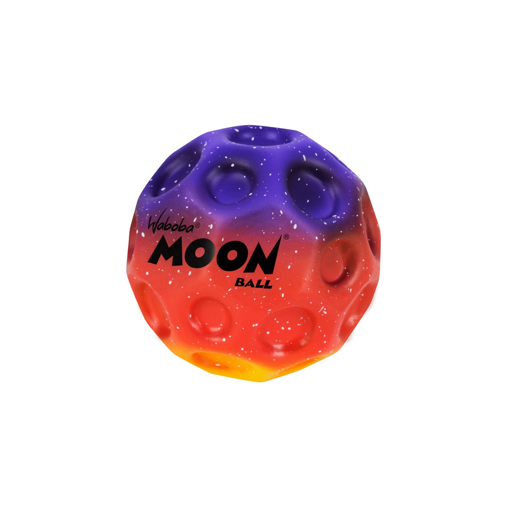 塑封装彩虹版飞月球 黄红紫(Gradient Moon ball - Sunset Clamshell)