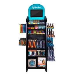 [933_911-14] Floor Display with 14 inch Non Motion LCD