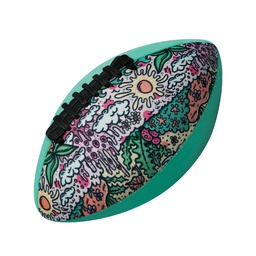[184C06_TS] 6英寸经典花色橄榄球 绿色(Classic 6&quot; Football Green)