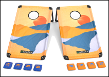 [596C01] 丢豆包游戏套装（Travel Cornhole set） (副本)
