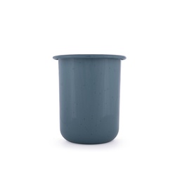[CKW-1081] 辊轧搪瓷杯 烟熏蓝(Rolled Enamelware Cup - Smoky Blue)
