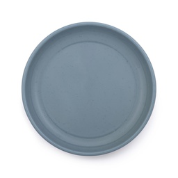 [CKW-1080] 辊轧搪瓷盘 烟熏蓝(Rolled Enamelware Plate - Smoky Blue)